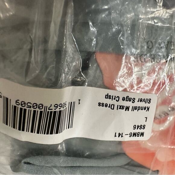 Show Me Your Mumu Kendall Maxi Bridesmaid Dress Solver Sage Crisp NWT - Picture 13 of 13